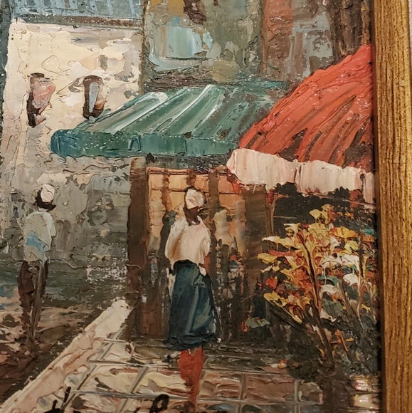 Oil Painting Original Signed Henri Henry Rogers Impressionism Solid Wood Frame - Picture 6 of 17